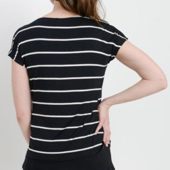 *ONLY 1 LEFT*   Double Layered Maternity/Nursing Top - Picture 4 of 4